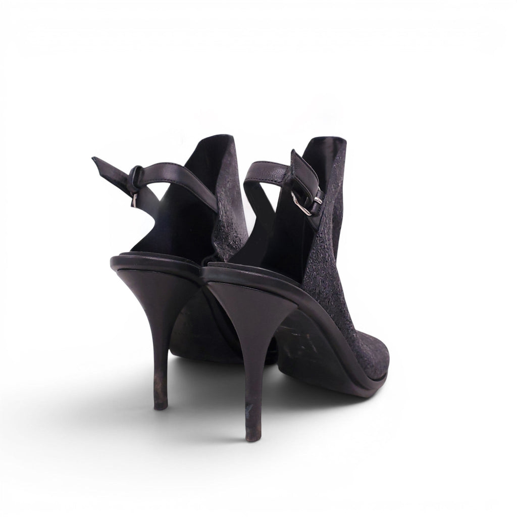 BALENCIAGA BLACK HEELS - SIZE 37