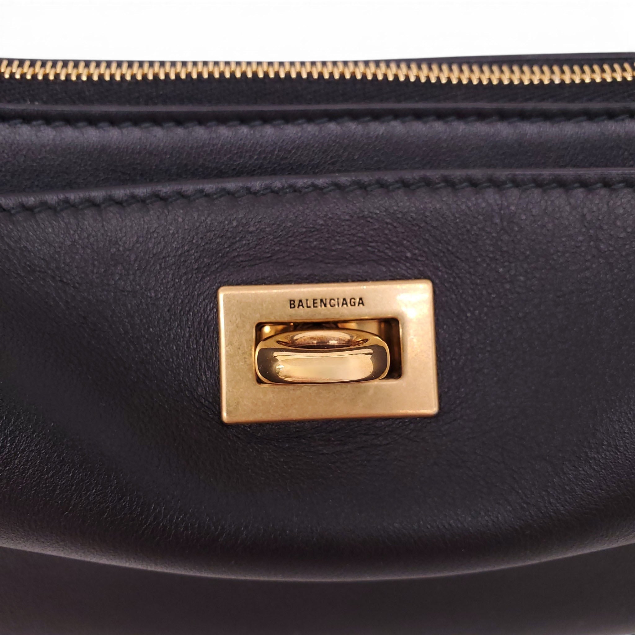 BALENCIAGA BLACK MINI RODEO BAG