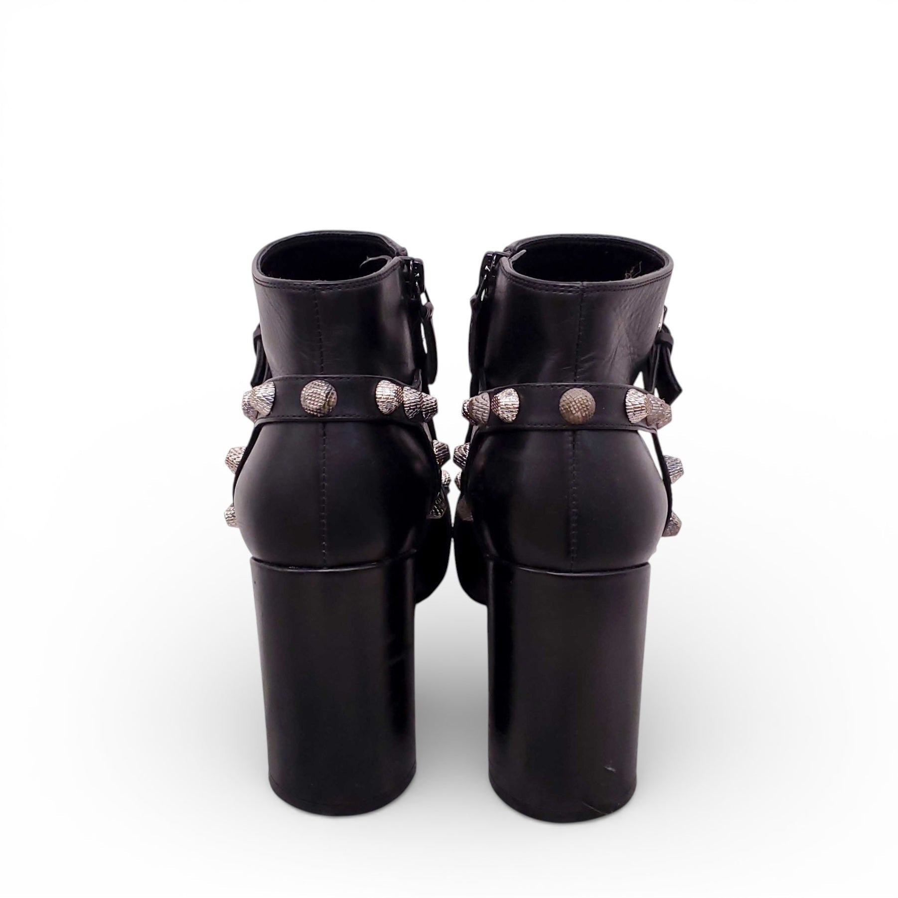 BALENCIAGA STUDDED BOOTIES - SIZE 36