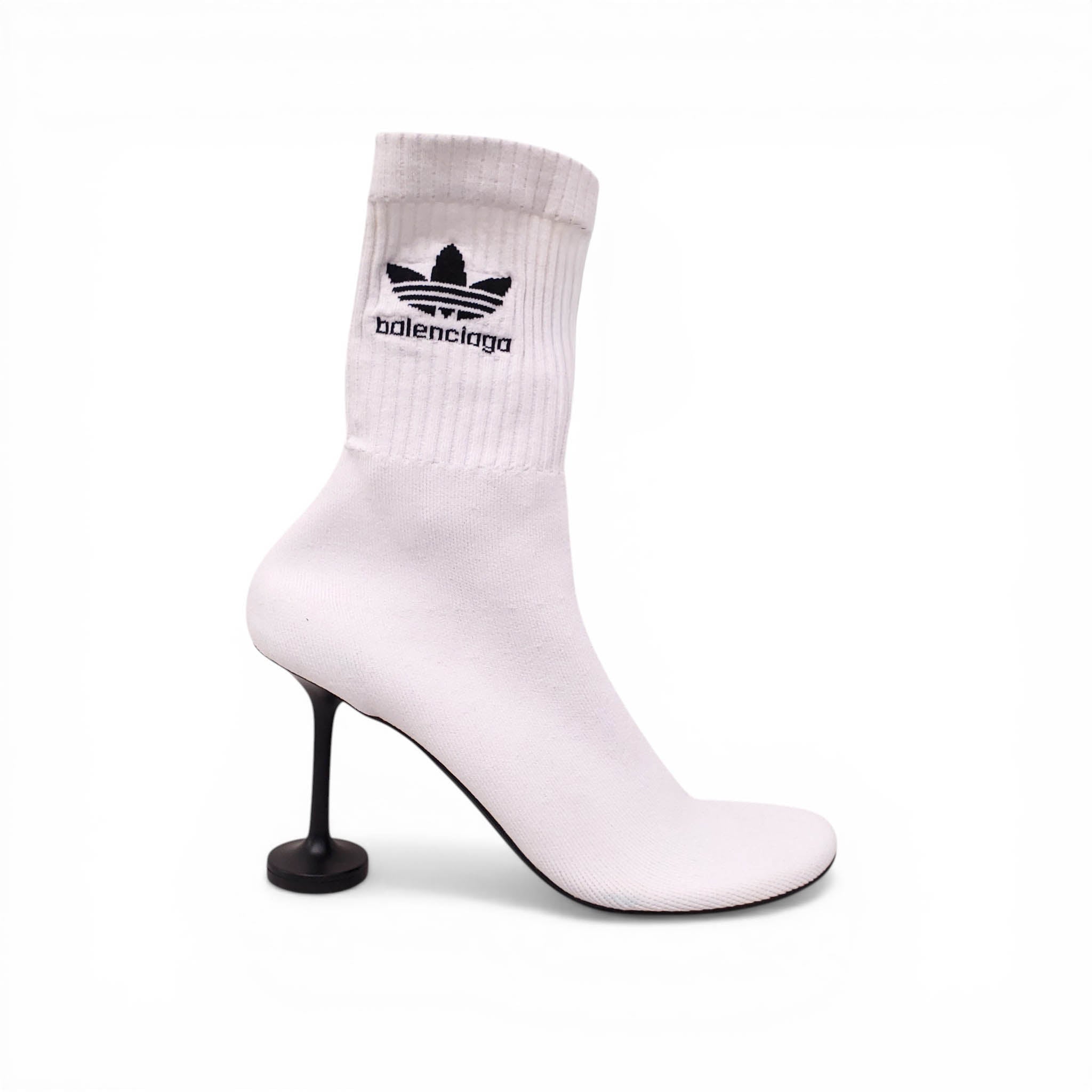 BALENCIAGA x ADIDAS WHITE ORIGINALS BOOTIES - SIZE 35