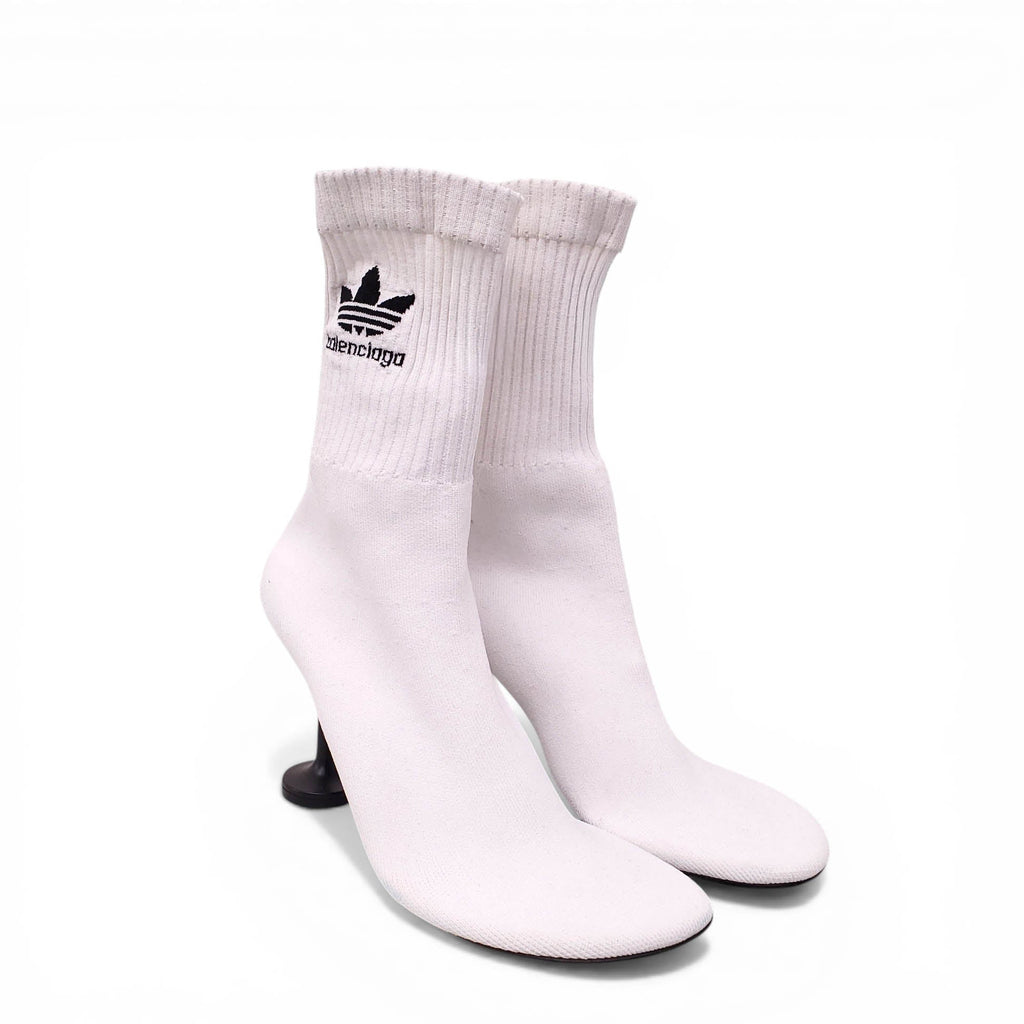 BALENCIAGA x ADIDAS WHITE ORIGINALS BOOTIES - SIZE 35