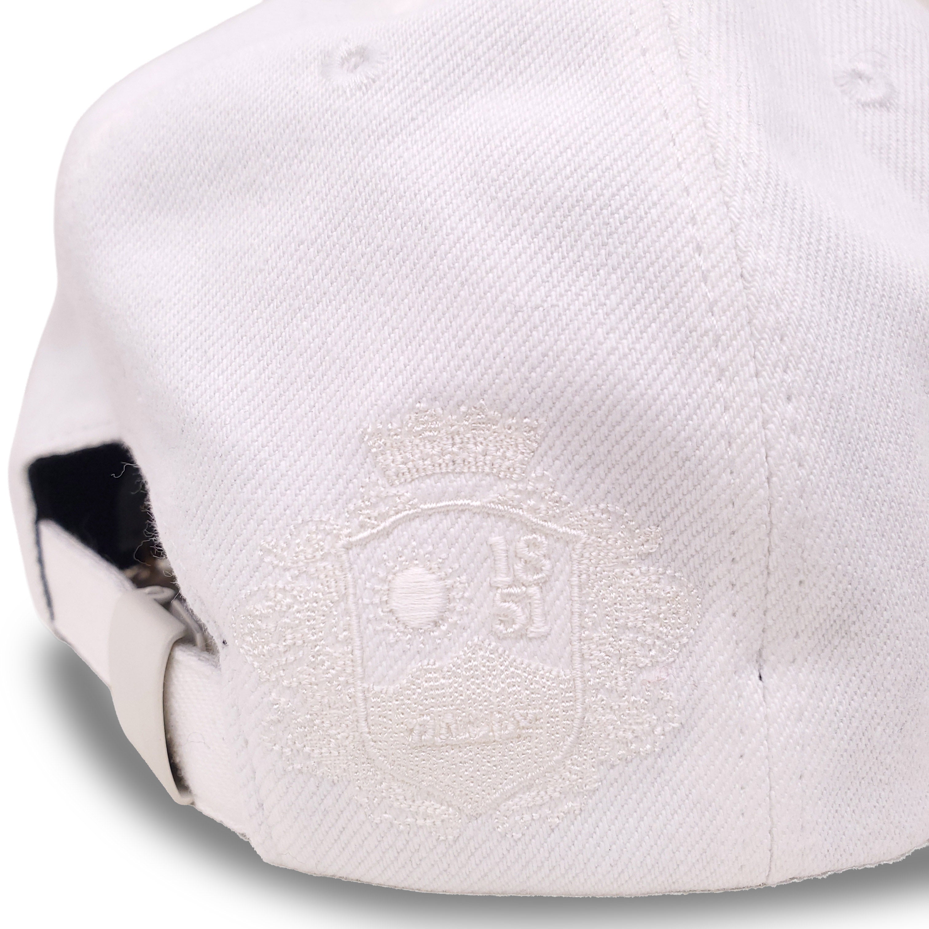 BALLY CREAM AND BLACK ST. MORITZ HAT SIZE- 56