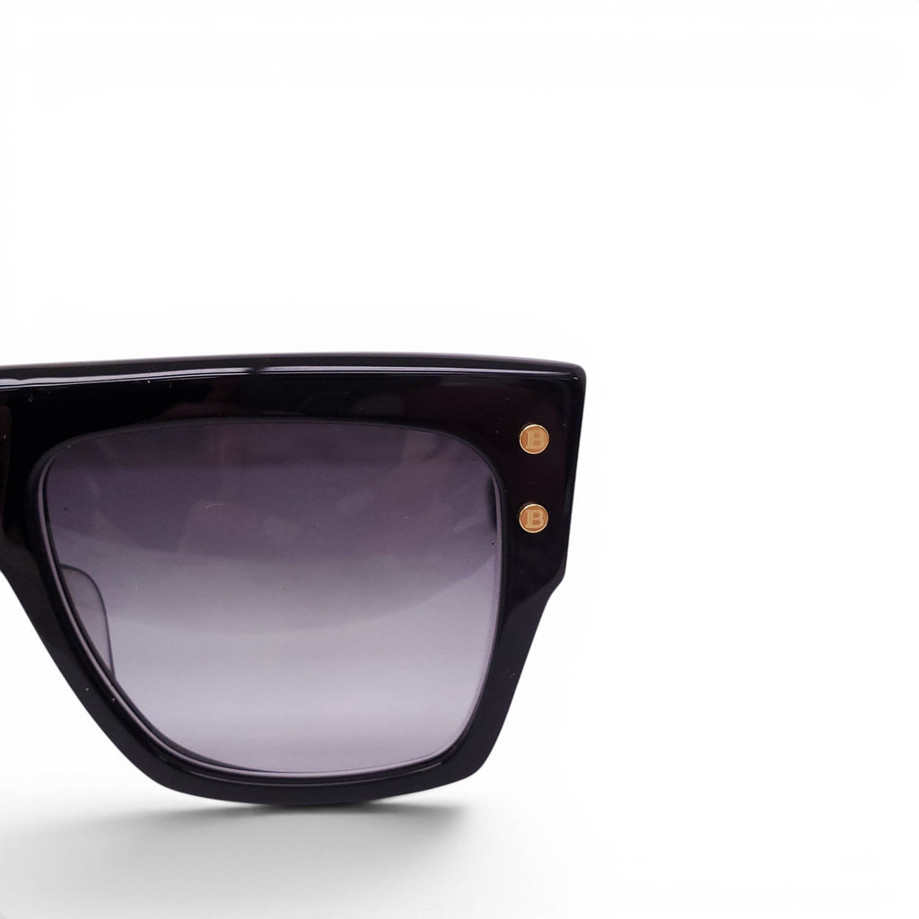 BALMAIN GOLD LOGO SUNGLASSES