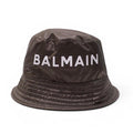 BALMAIN GREEN LOGO BUCKET HAT - SIZE 3