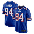Buffalo Bills Landon Jackson Royal Team Game Jersey