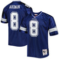 Dallas Cowboys 1996 Troy Aikman Mitchell & Ness Navy Authentic Throwback Retired Player Jersey