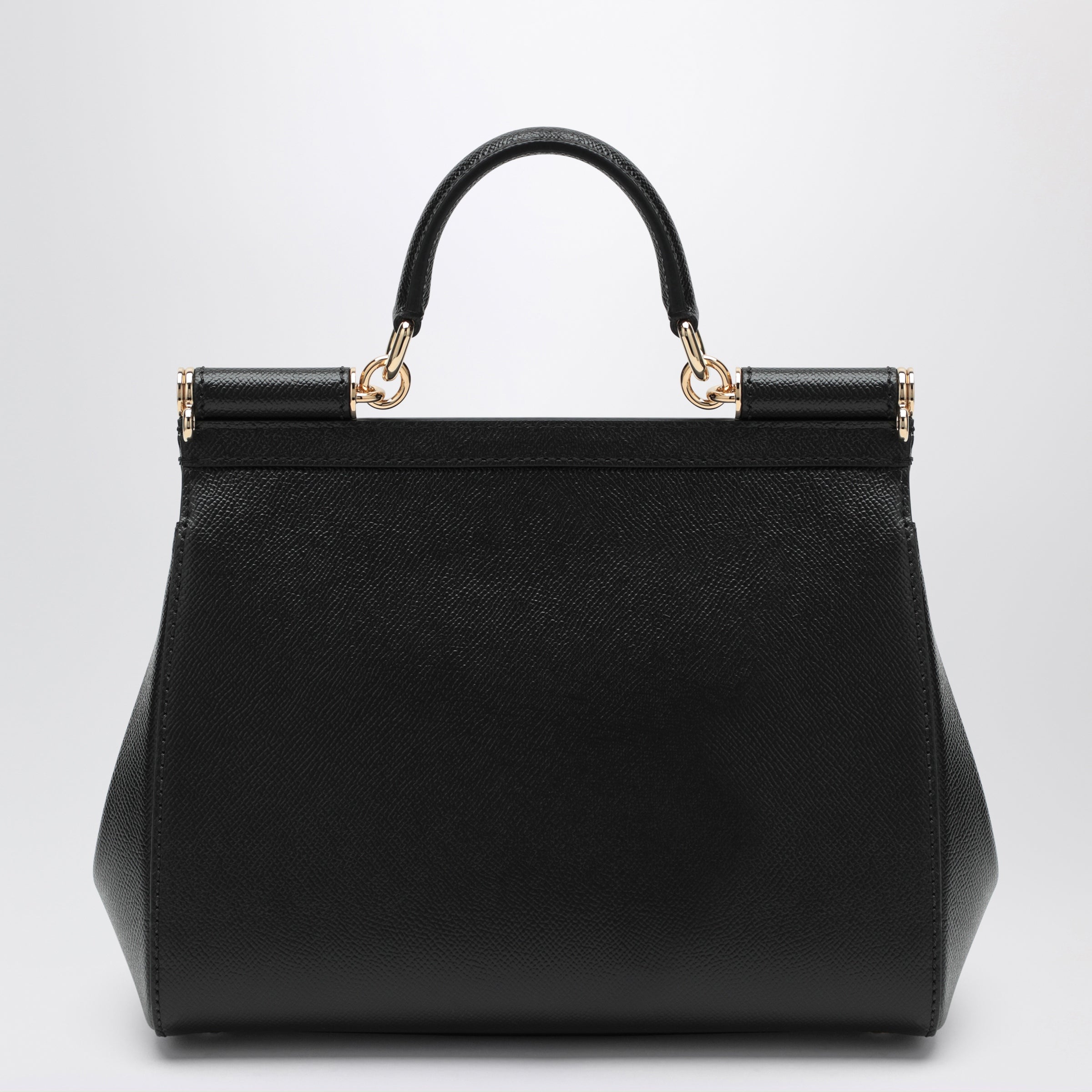 Dolce&Gabbana Large Black Sicily Handbag Women