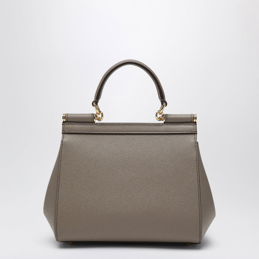 Dolce&Gabbana Medium Sicily Handbag In Light Mud Colour Women