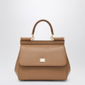 Dolce&Gabbana Medium Caramel Sicily Hand Bag Women