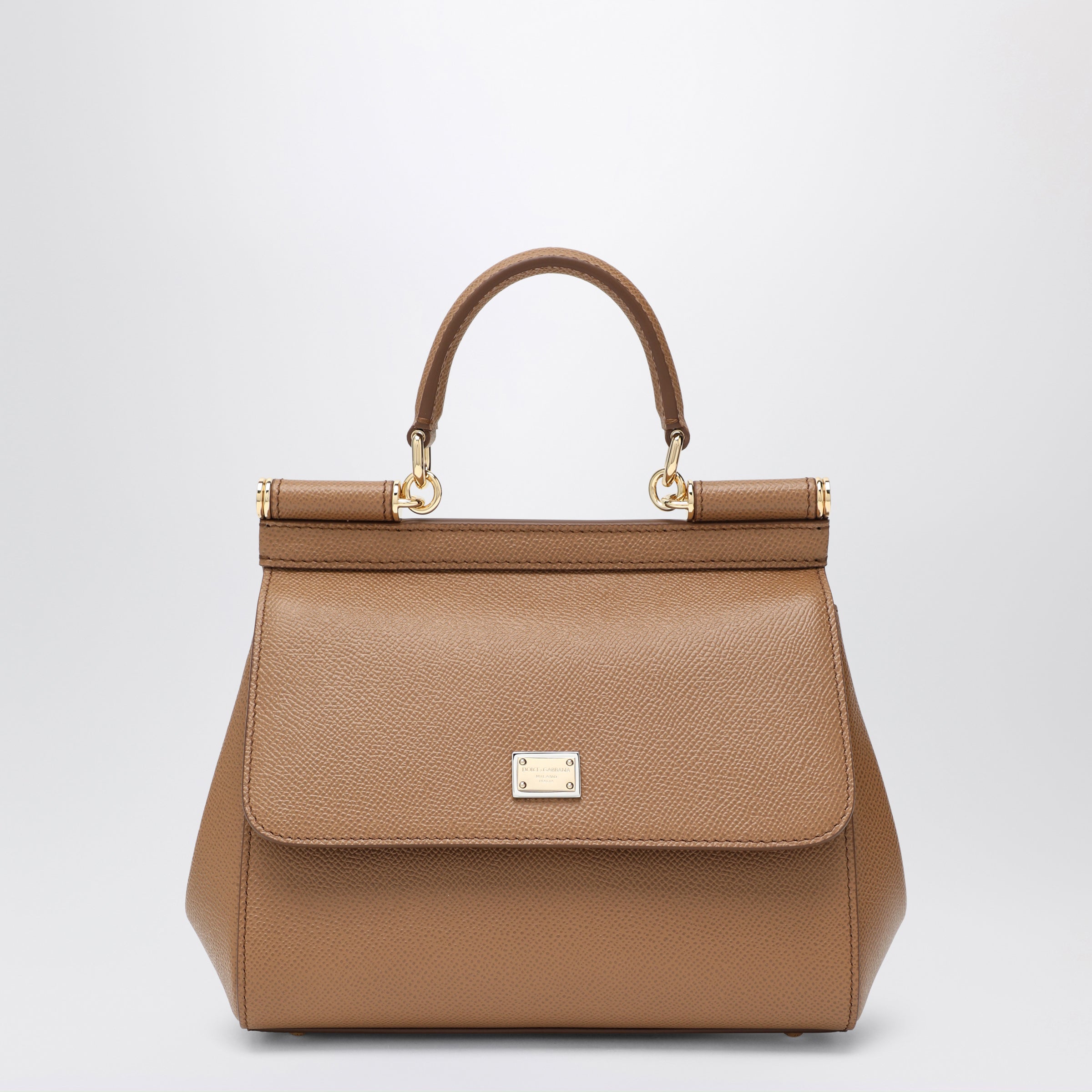 Dolce&Gabbana Medium Caramel Sicily Hand Bag Women