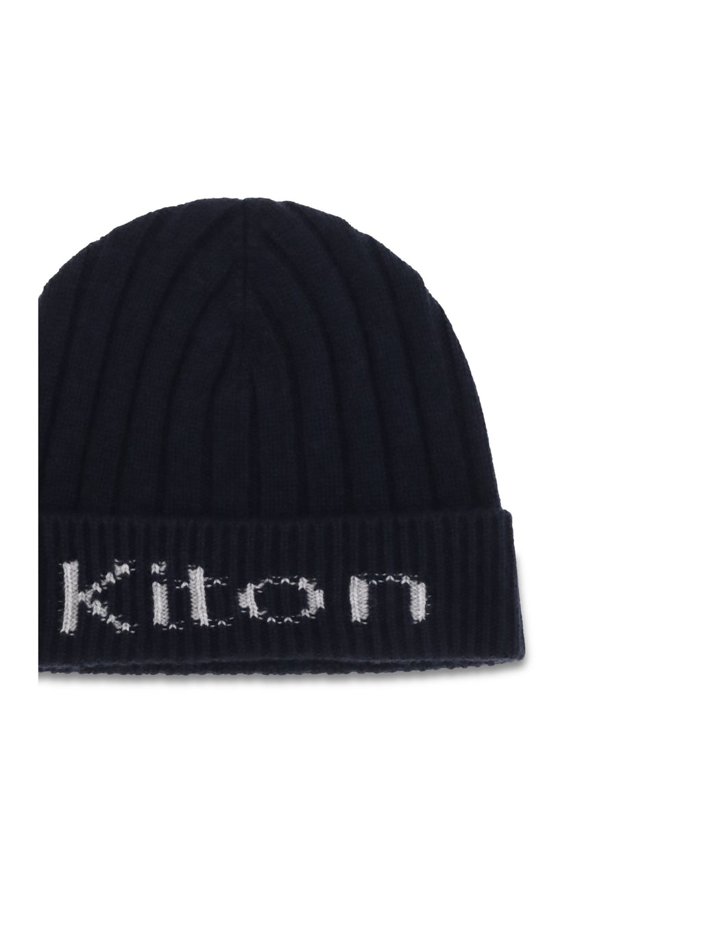 Kiton Men Wool Beanie Hat