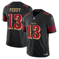 San Francisco 49ers Brock Purdy Black 2025 Rivalries Collection Limited Jersey