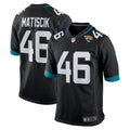 Jacksonville Jaguars Ross Matiscik Black Alternate Game Jersey