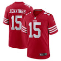 San Francisco 49ers Jauan Jennings Scarlet Game Jersey