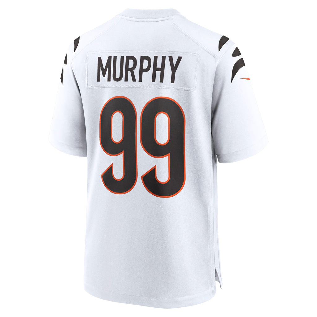 Cincinnati Bengals Myles Murphy White Team Game Jersey