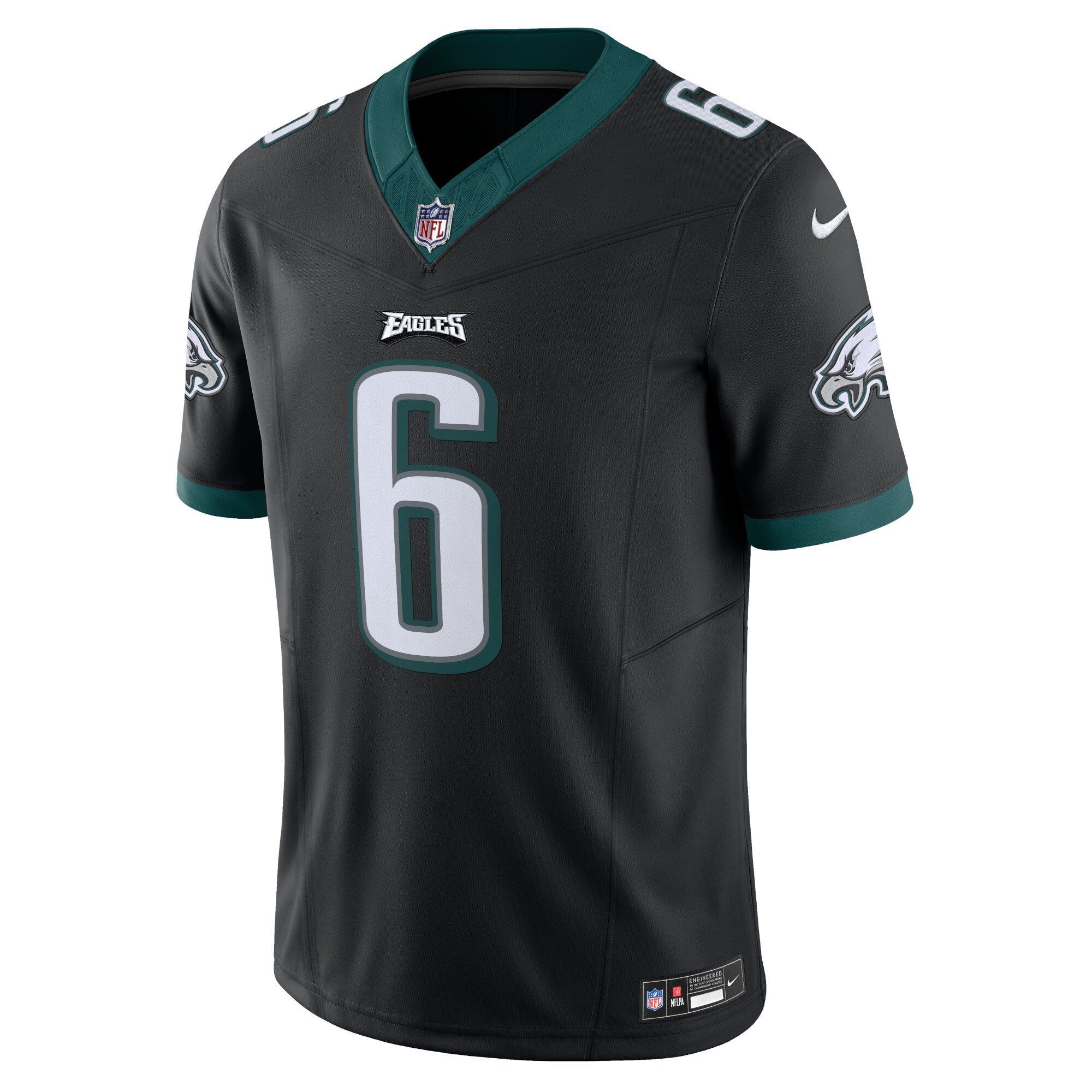 Philadelphia Eagles DeVonta Smith Black Vapor F.U.S.E. Limited Jersey