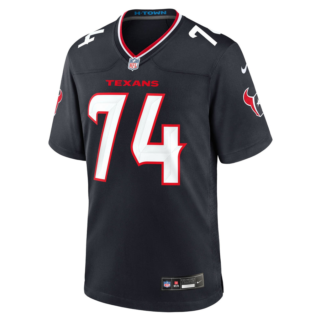 Houston Texans Cam Robinson Navy Team Game Jersey