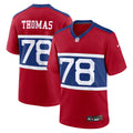 New York Giants Andrew Thomas Century Red Alternate Player Game Jersey