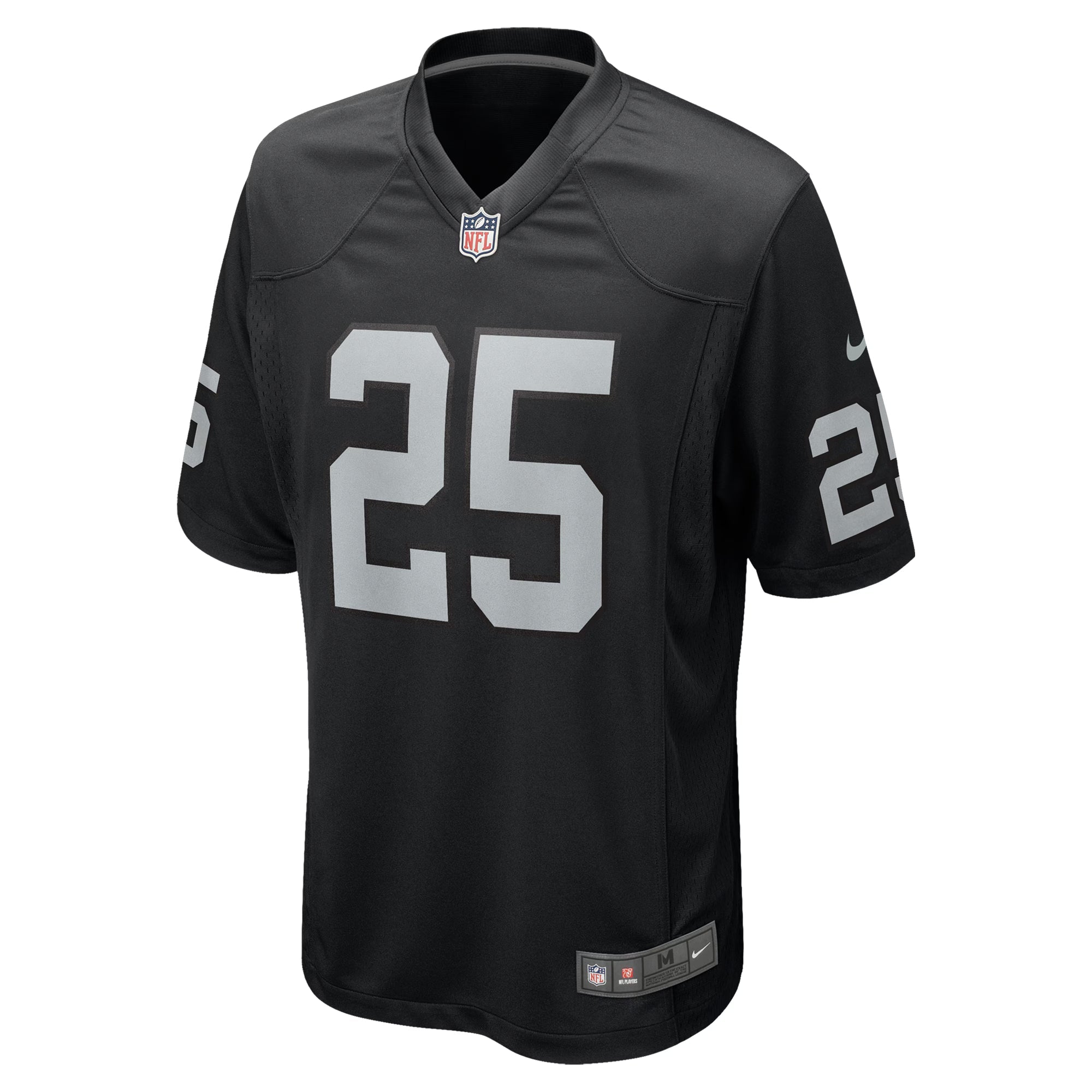 Las Vegas Raiders Decamerion Richardson Black Team Game Jersey