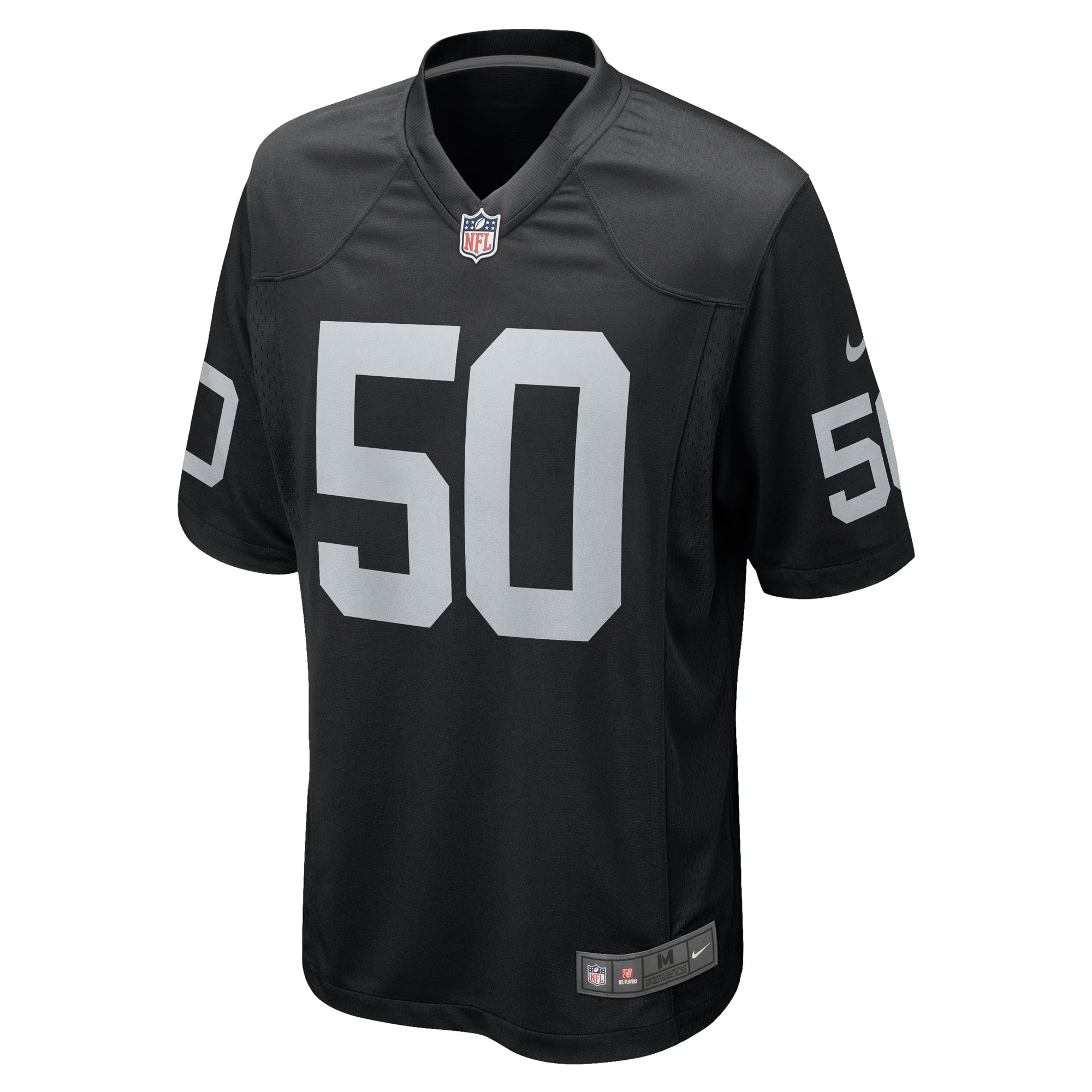 Las Vegas Raiders Jacob Bobenmoyer Black Game Player Jersey