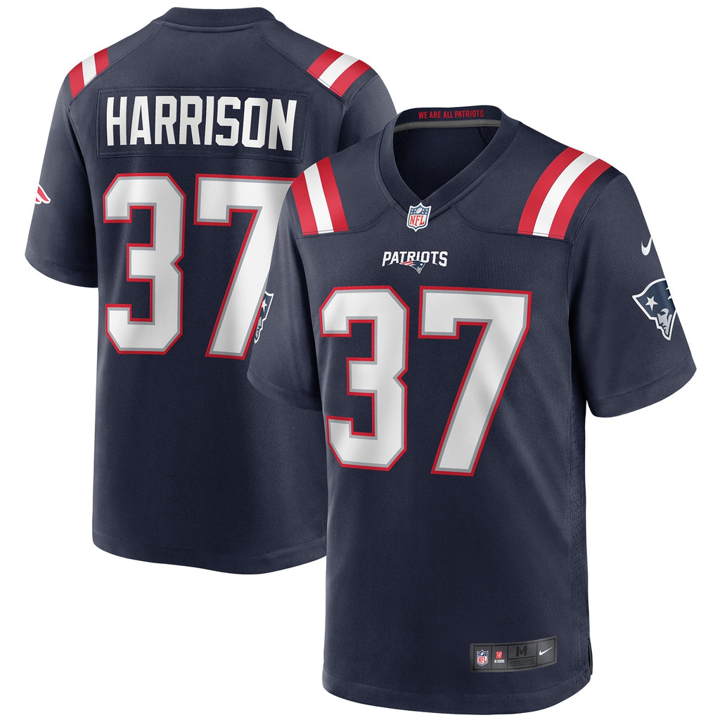 New England Patriots Rodney Harrison Navy Game Retired Player Jersey