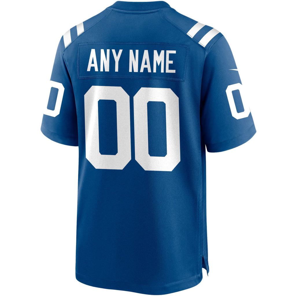Indianapolis Colts Royal Custom Game Jersey
