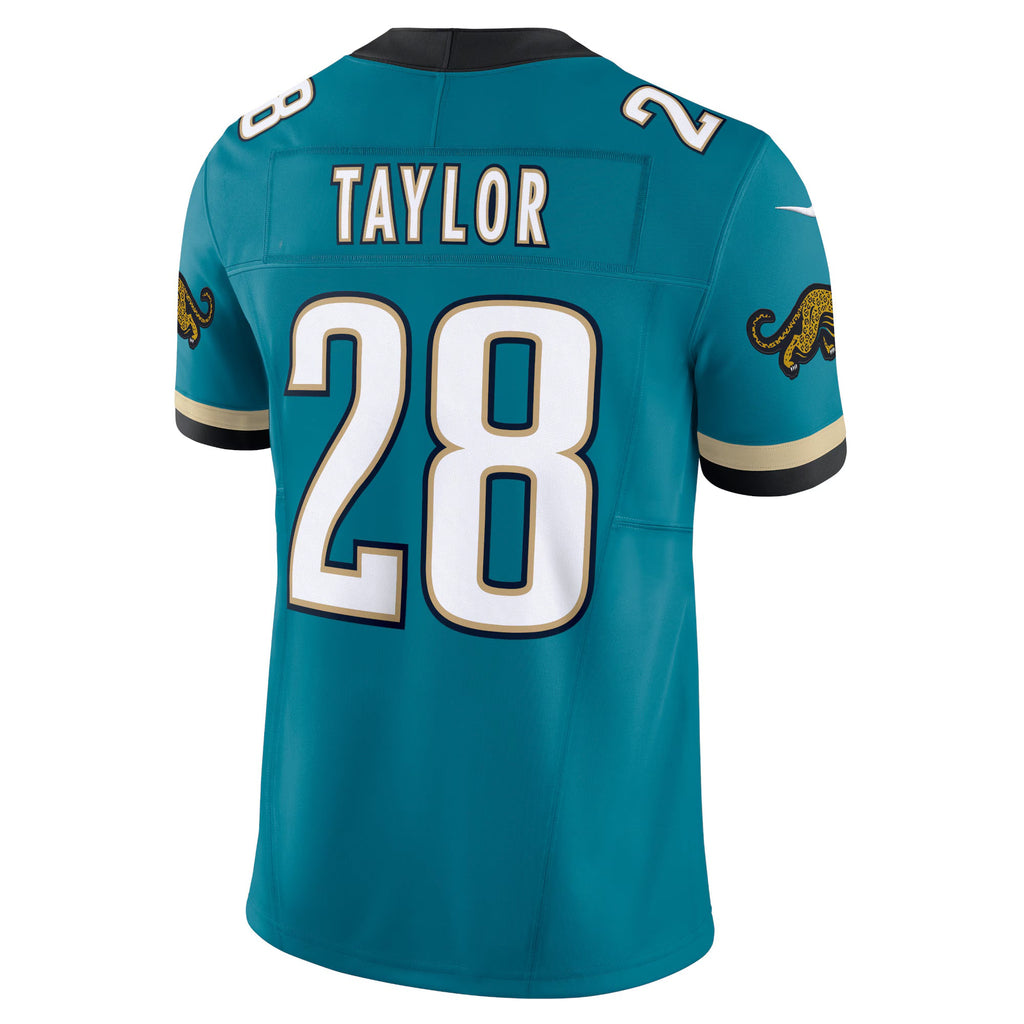 Jacksonville Jaguars Fred Taylor Teal Prowler Throwback Vapor F.U.S.E. Limited Retired Player Jersey