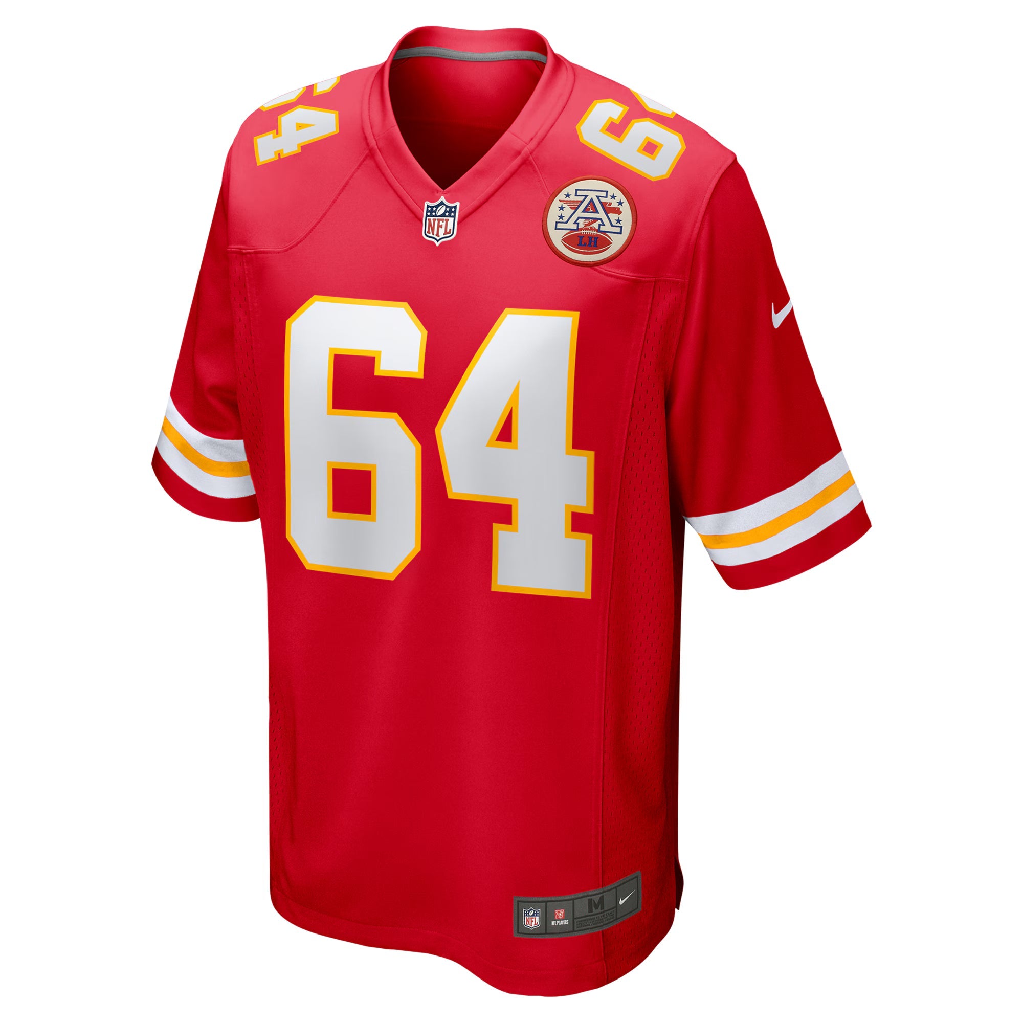 Kansas City Chiefs Wanya Morris Red Game Jersey