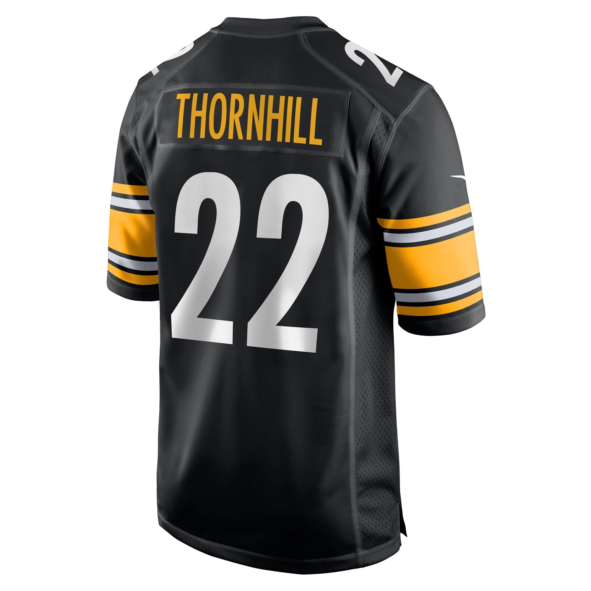 Pittsburgh Steelers Juan Thornhill Black Team Game Jersey