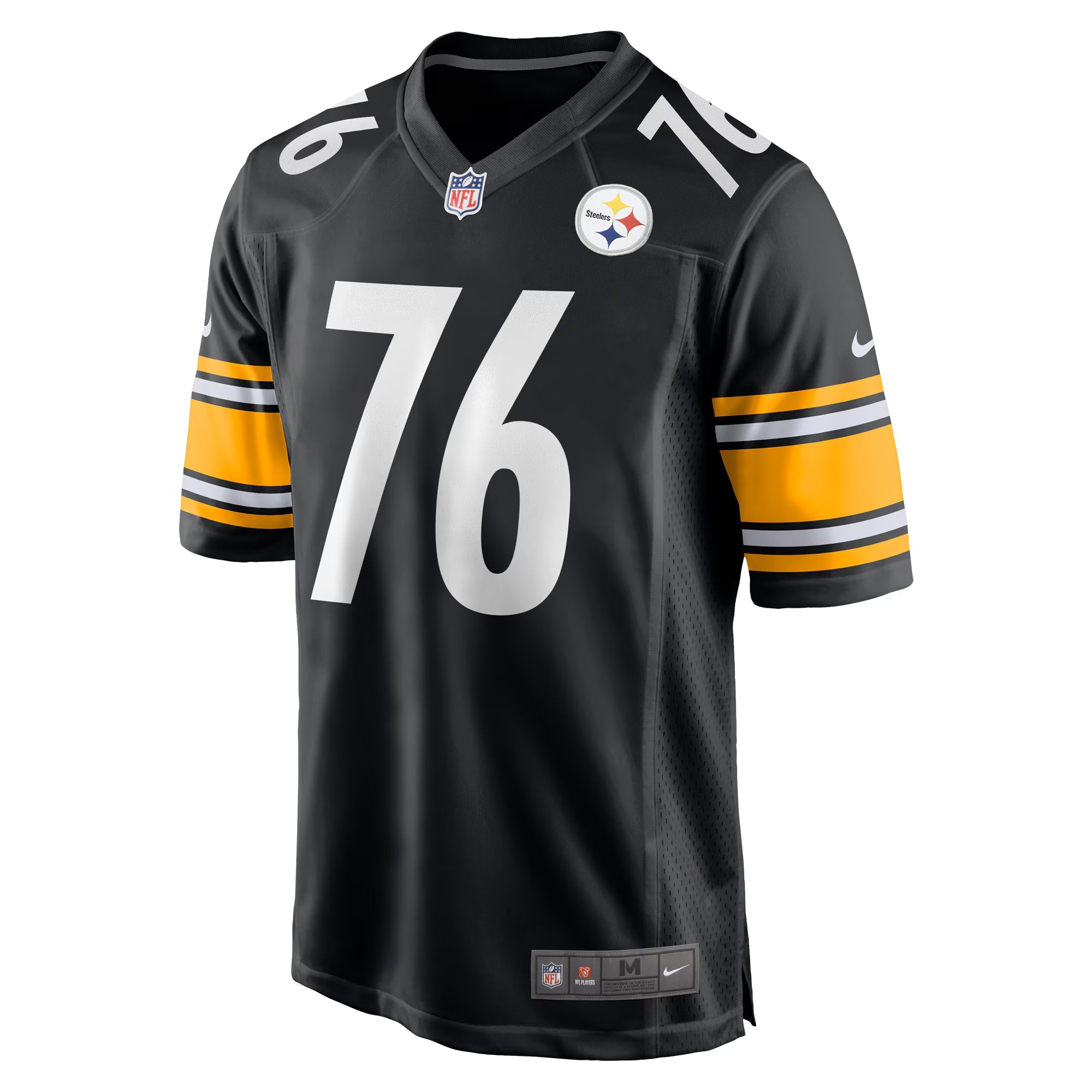 Pittsburgh Steelers Troy Fautanu Black Player Game Jersey