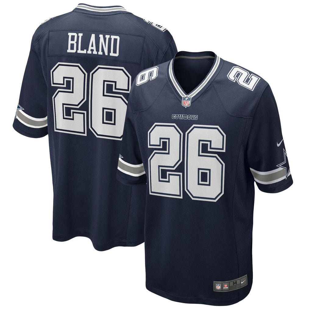 Dallas Cowboys DaRon Bland Navy Game Jersey