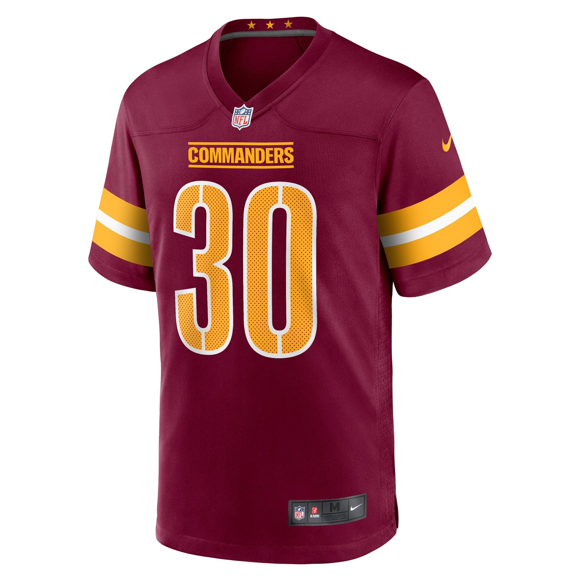 Washington Commanders Austin Ekeler Burgundy Game Jersey
