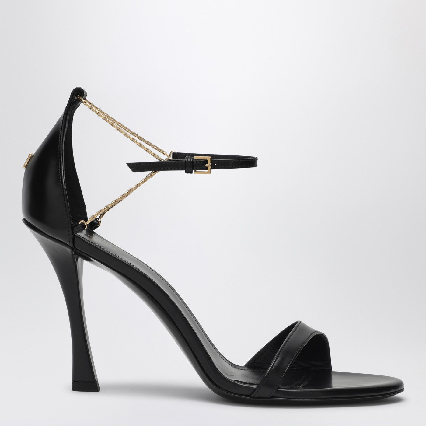 Givenchy 4G Liquid 95 Sandals In Black Leather Women