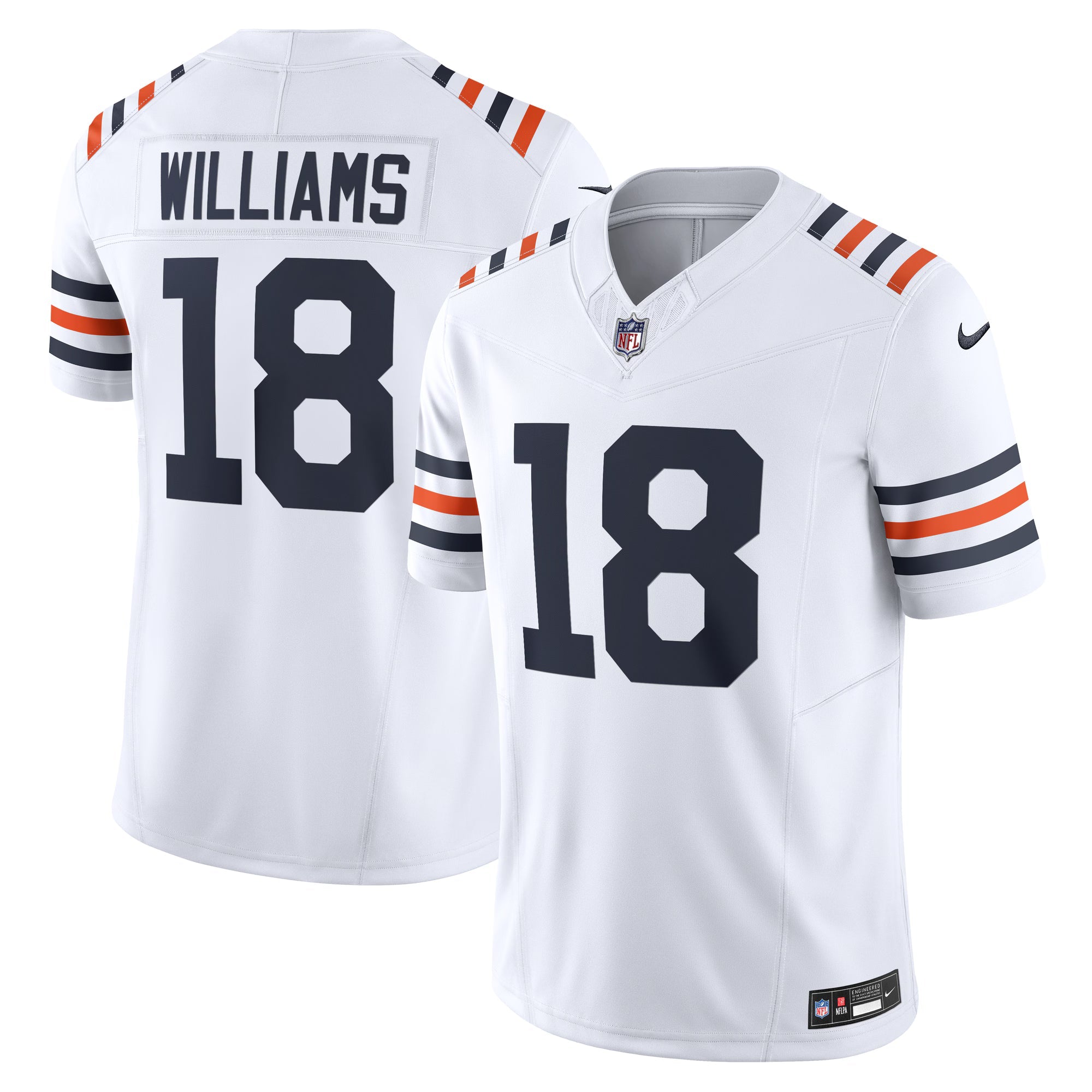 Chicago Bears Caleb Williams White Vapor F.U.S.E. Limited Jersey