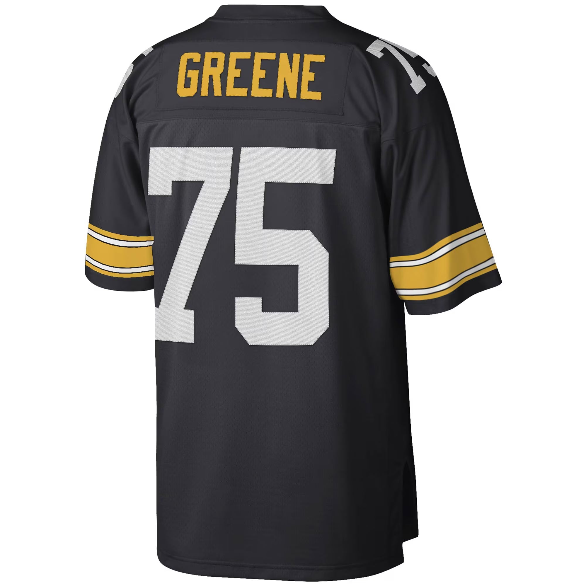 Pittsburgh Steelers Joe Greene Mitchell & Ness Black Legacy Replica Jersey