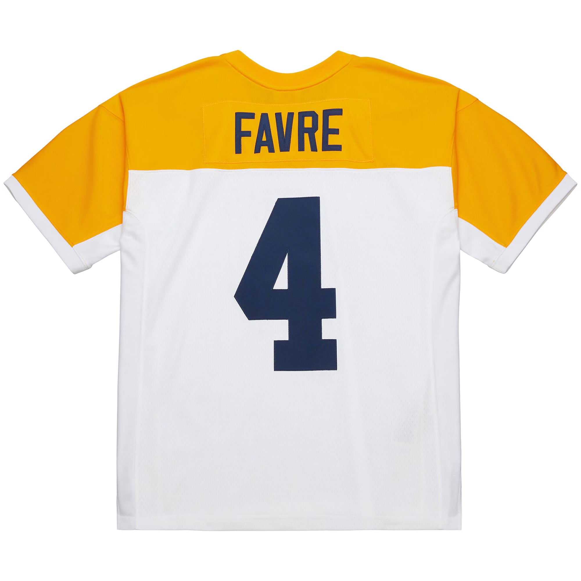 Green Bay Packers Brett Favre Mitchell & Ness White 1994 Legacy Replica Jersey