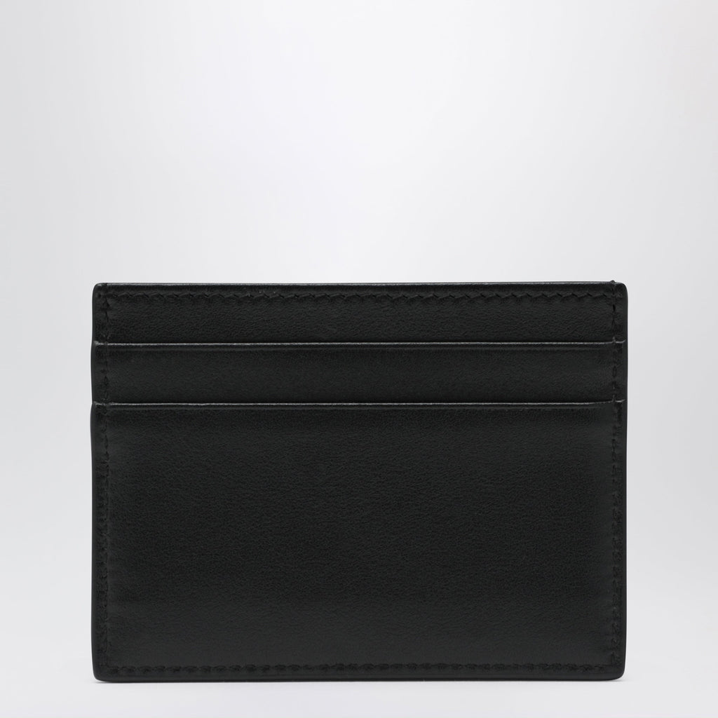 Dolce&Gabbana Black Plonge Calf Leather Card Holder Women