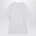 Givenchy White Cotton T-Shirt With Logo Patch Men