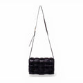 BOTTEGA VENETA BLACK PADDED CASSETTE BAG