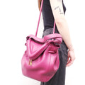 BOTTEGA VENETA FUSCIA 2WAY BEAK BAG