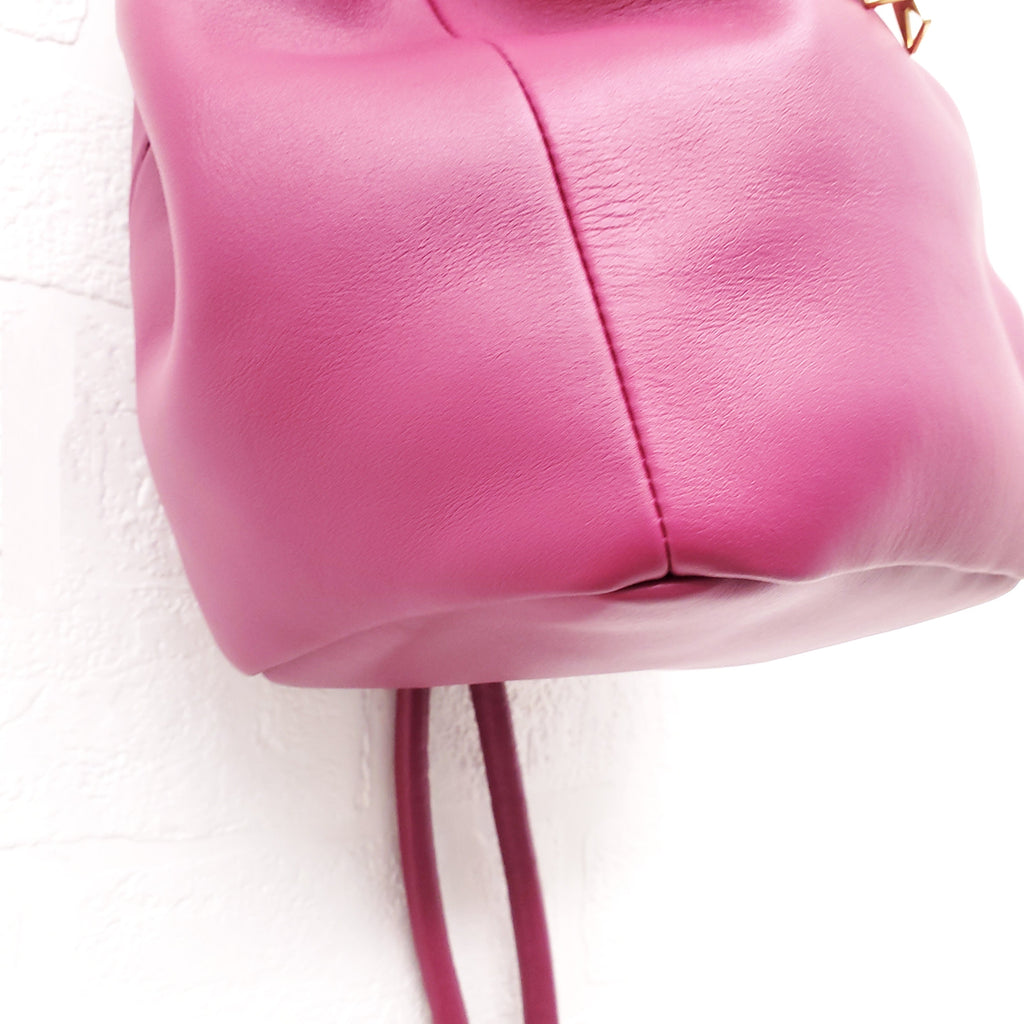 BOTTEGA VENETA FUSCIA 2WAY BEAK BAG