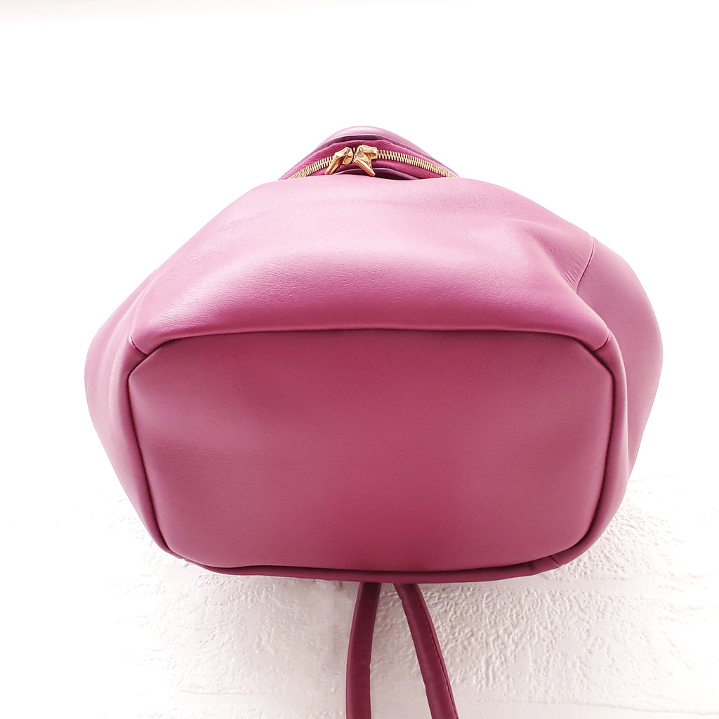 BOTTEGA VENETA FUSCIA 2WAY BEAK BAG