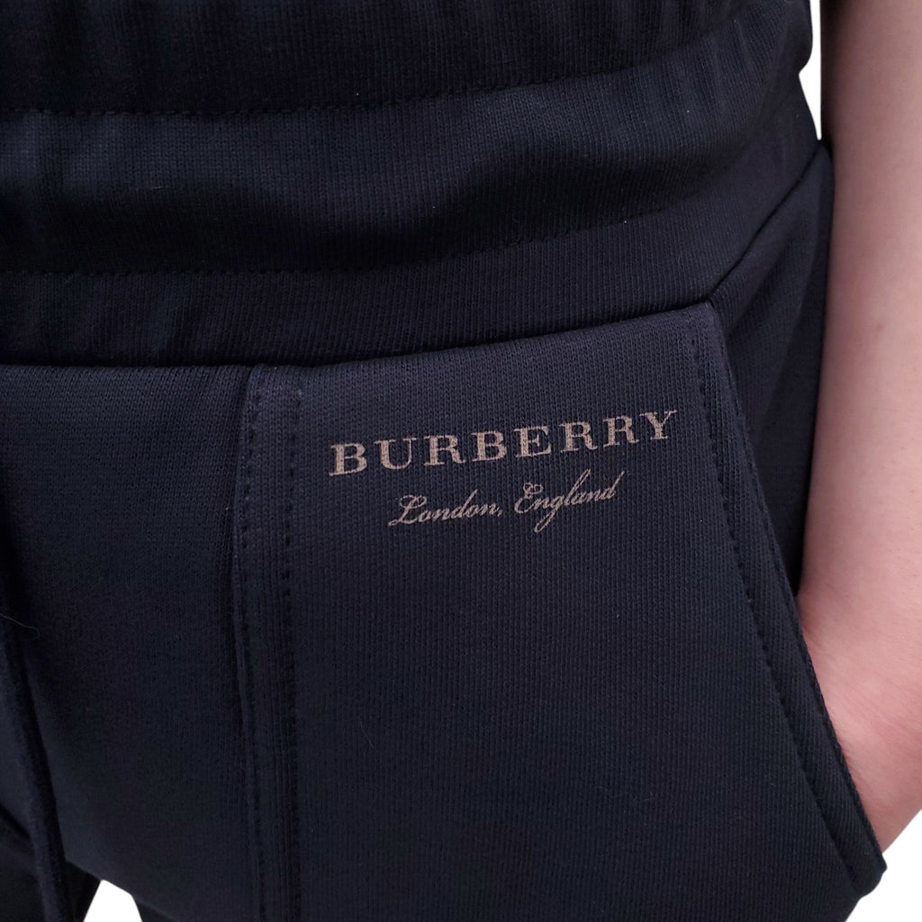BURBERRY NAVY SWEATPANTS - SIZE M