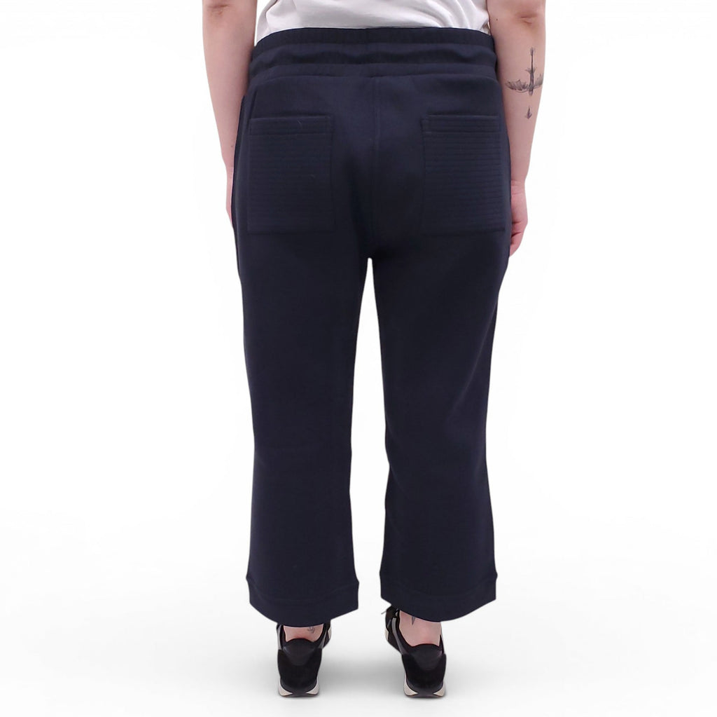 BURBERRY NAVY SWEATPANTS - SIZE M