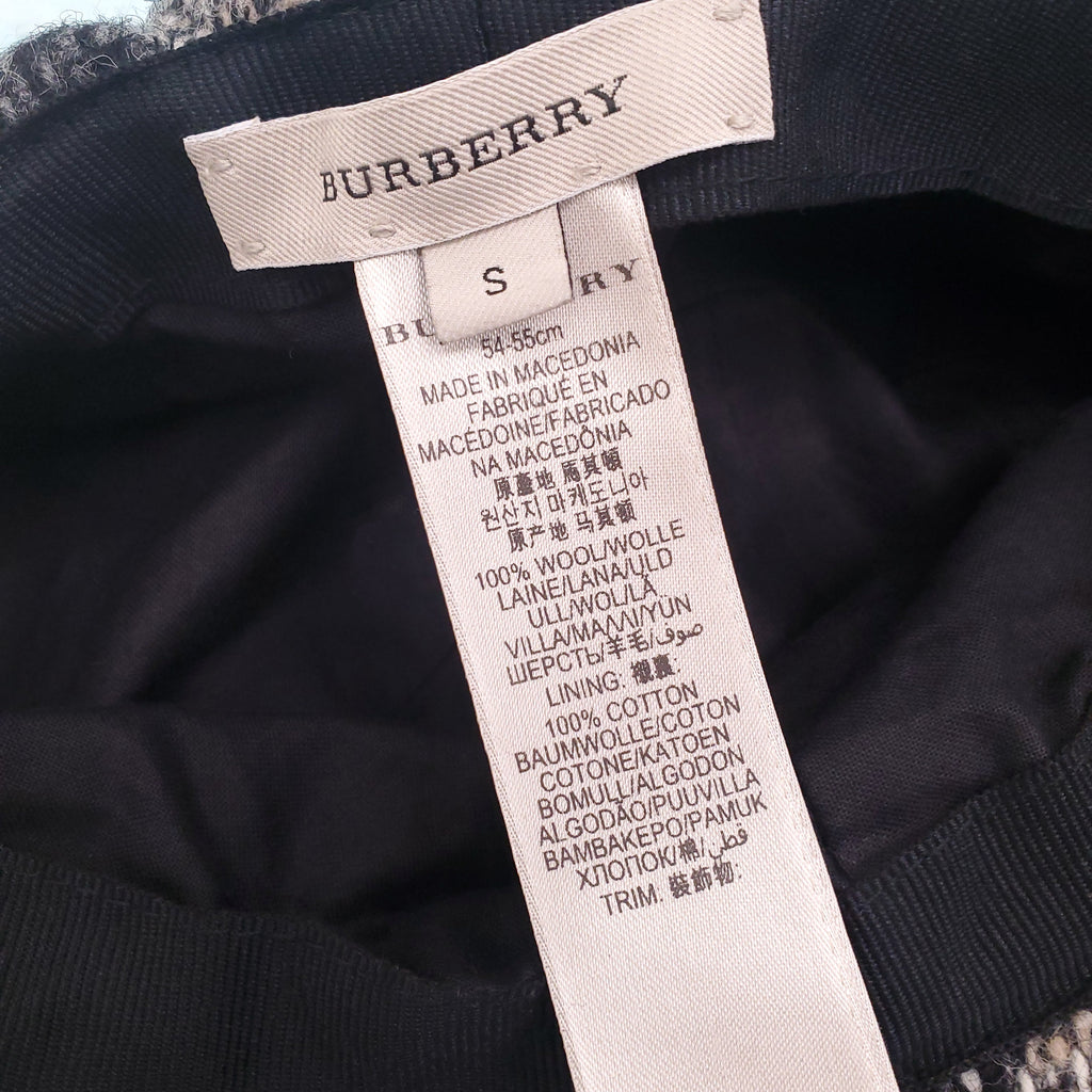 BURBERRY WOOL CAP - SIZE S