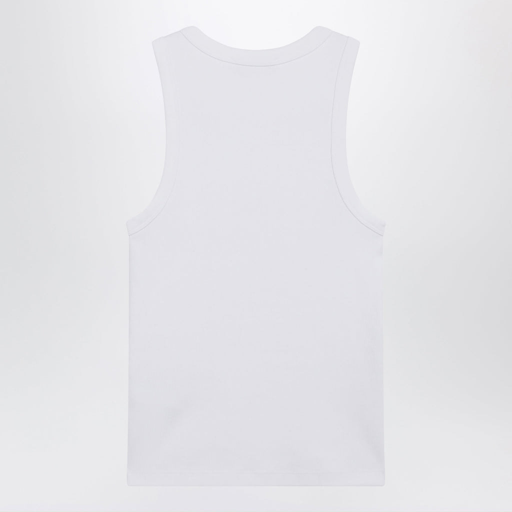 Givenchy White Slim-Fit Tank Top With Logo Women
