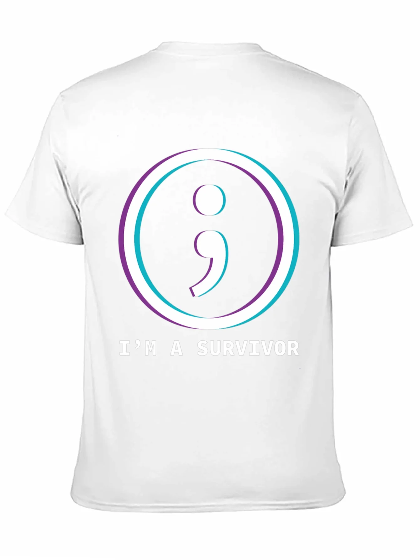 Im a Survivor Semicolon T-Shirt