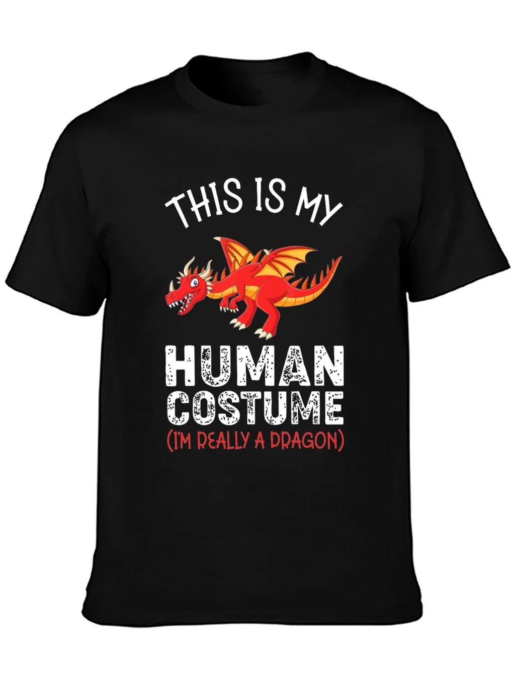This is My Human Costume Dragon T-Shirt