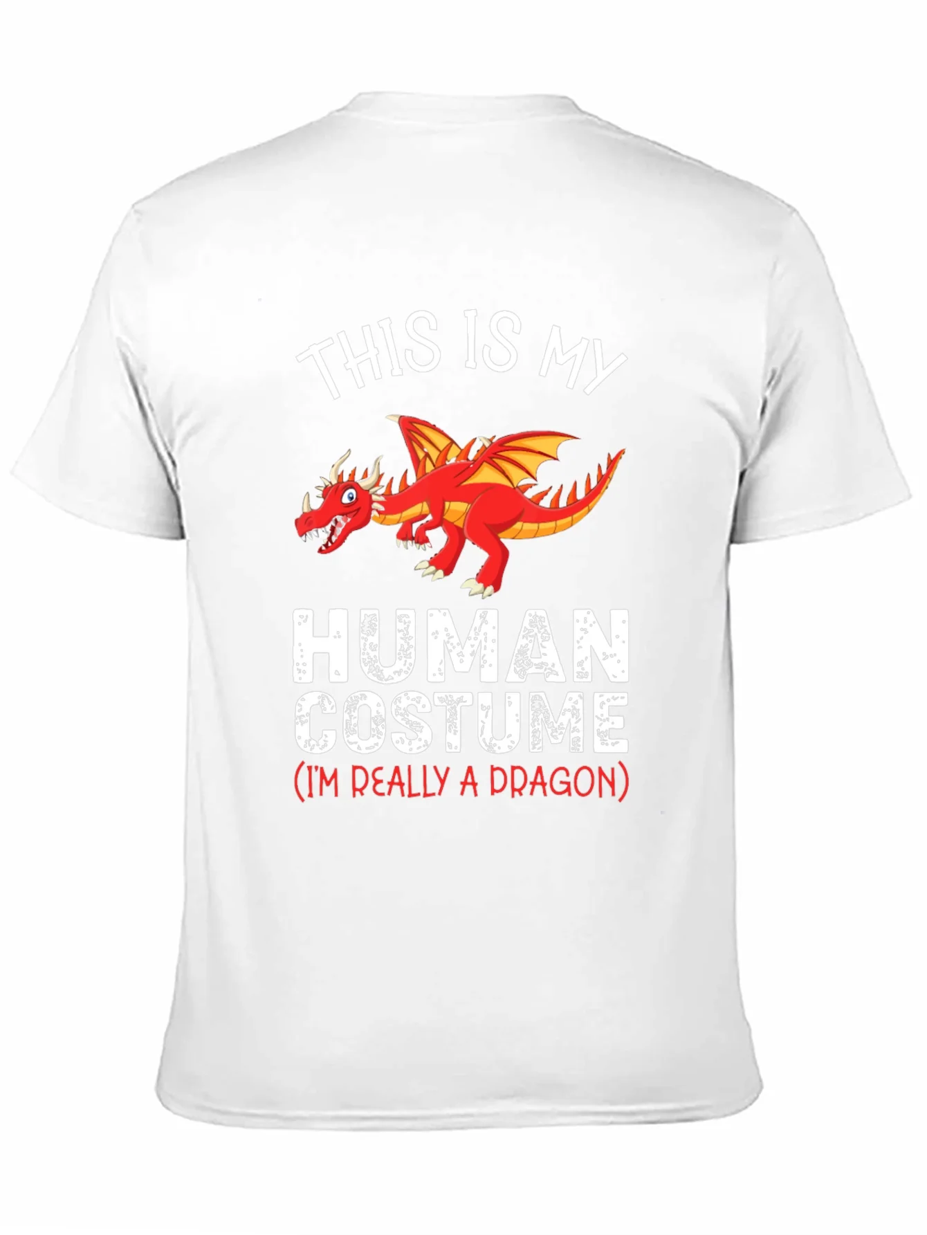 This is My Human Costume Dragon T-Shirt
