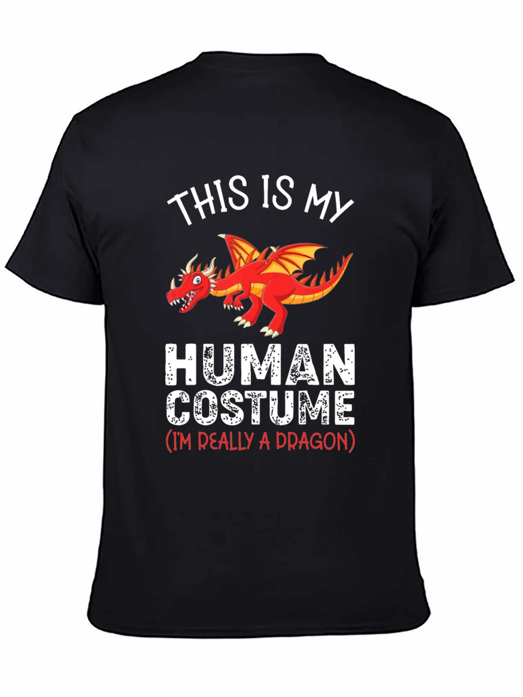 This is My Human Costume Dragon T-Shirt